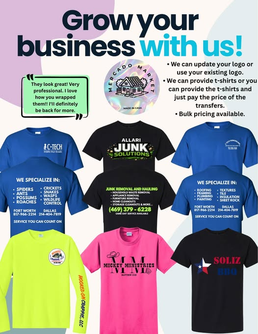 Business apparel featured with Angel’s testimonial